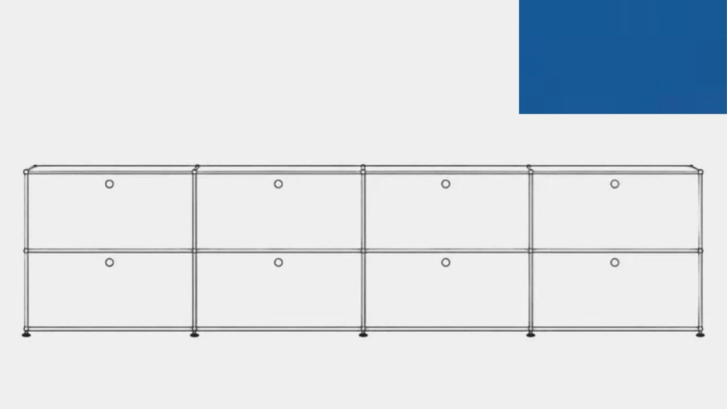 USM Haller E2F Double File Credenza