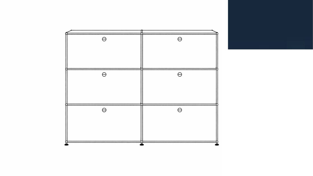 USM Haller G118 Storage Cabinet