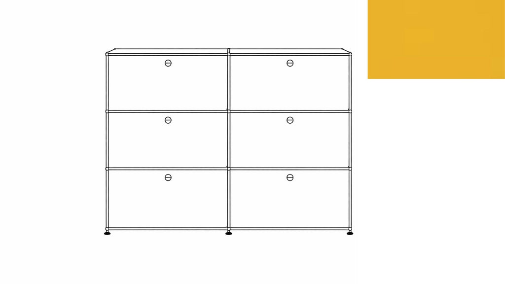 USM Haller G118 Storage Cabinet