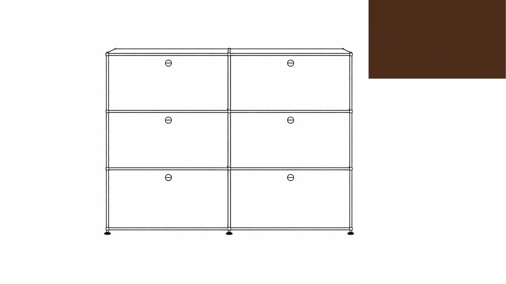 USM Haller G118 Storage Cabinet