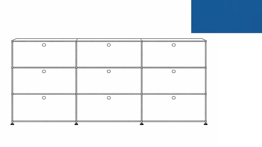 USM Haller G118 Storage Cabinet