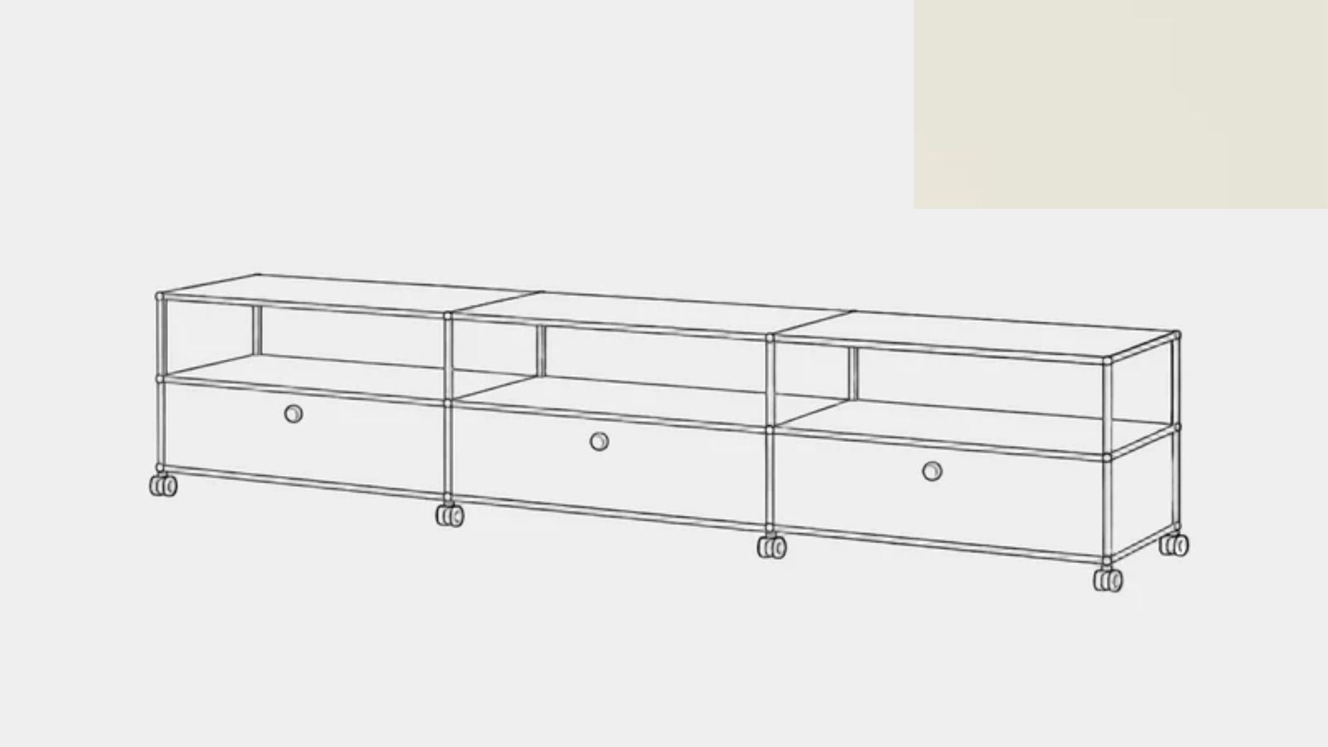 USM Haller Media Console Low Configuration