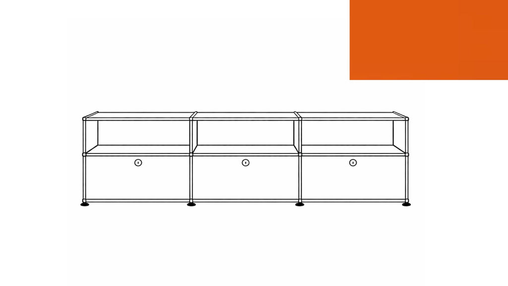 USM Haller C2AF File Credenza