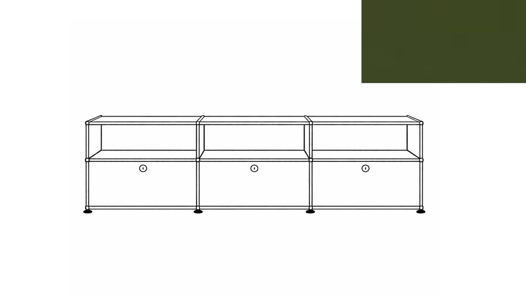 USM Haller C2AF File Credenza