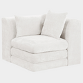 Stellar Chenille Fabric Upholstered Modular Accent Chair
