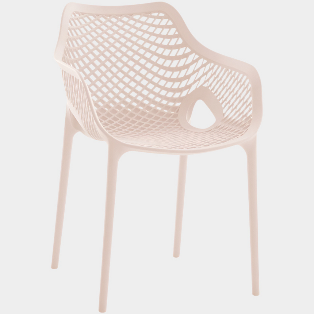 Mykonos Plastic Outdoor Patio Dining Chair