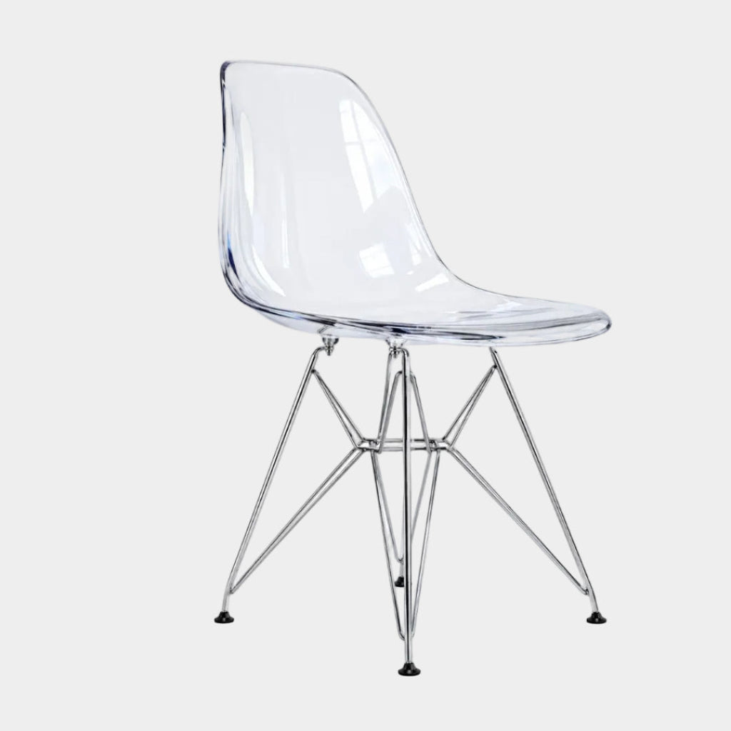 Eiffel Dining Chair (Acrylic Seat)