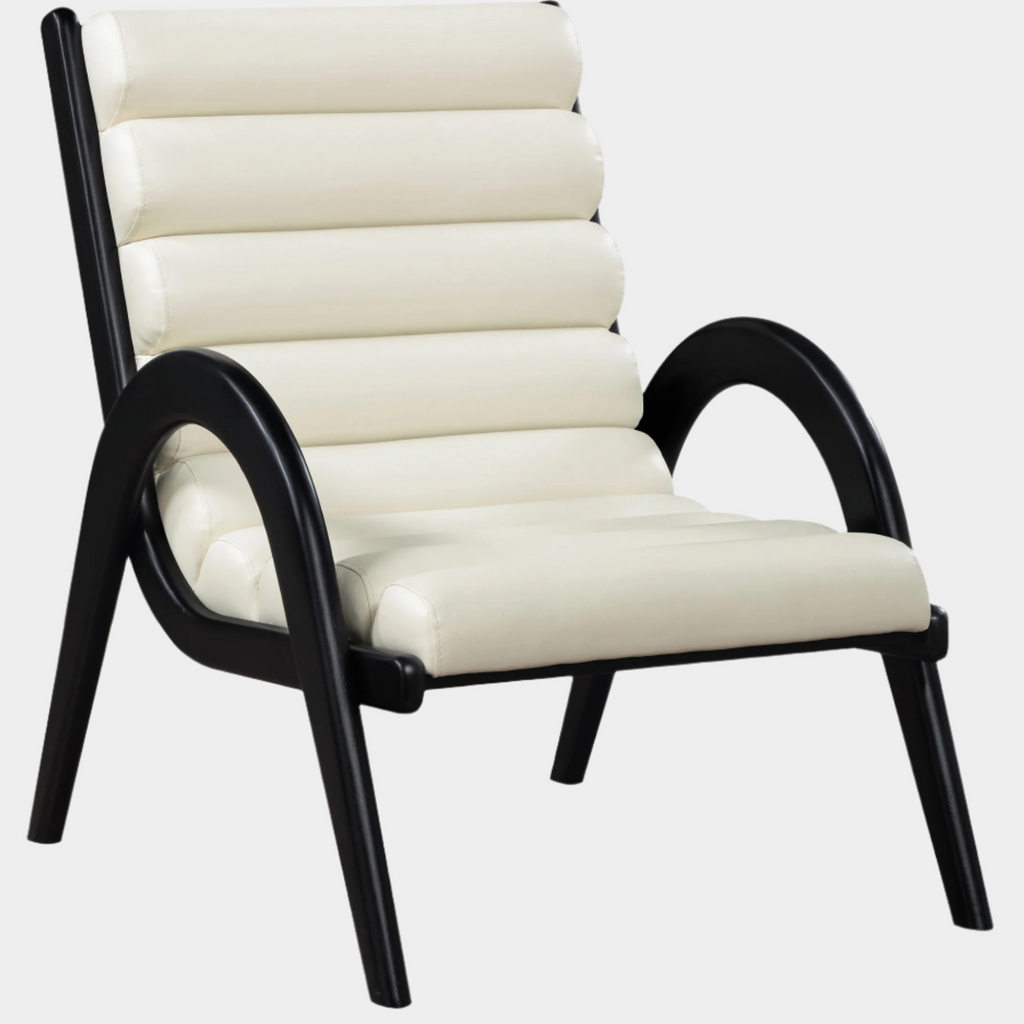 Randal Vegan Leather Upholstered Accent Chair