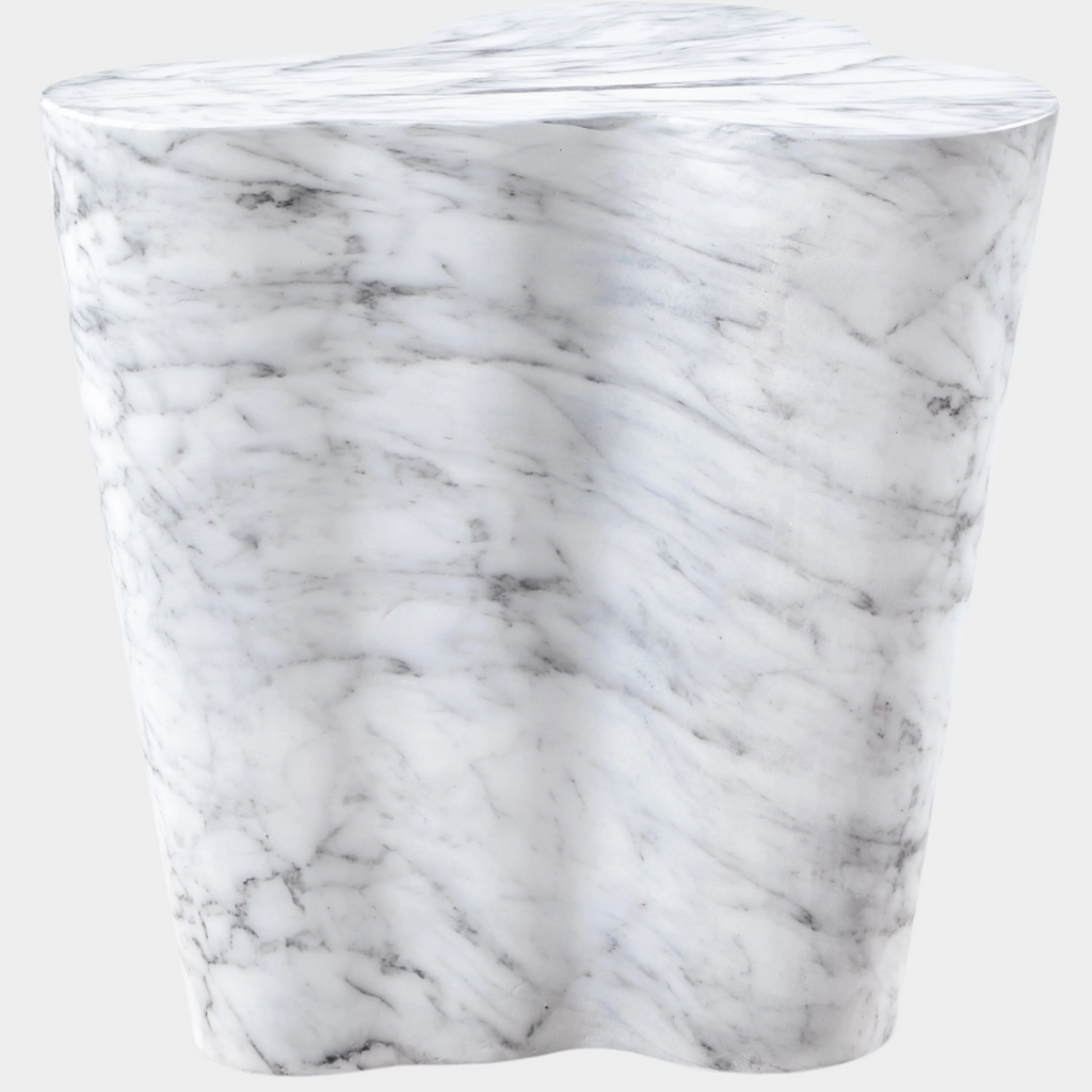 Monza Marble Finish Indoor / Outdoor Concrete End / Side Table