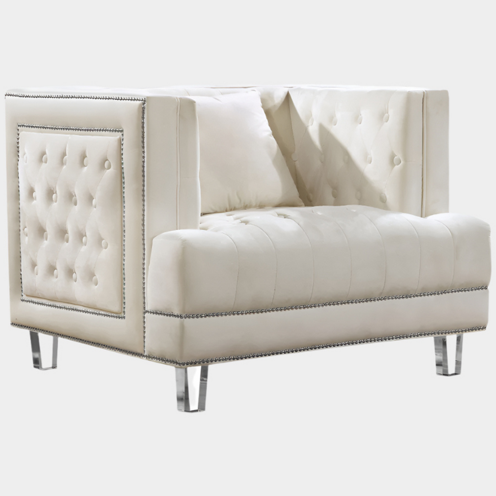 Lucas Velvet Upholstered Chair