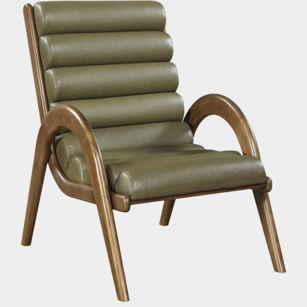 Randal Vegan Leather Upholstered Accent Chair