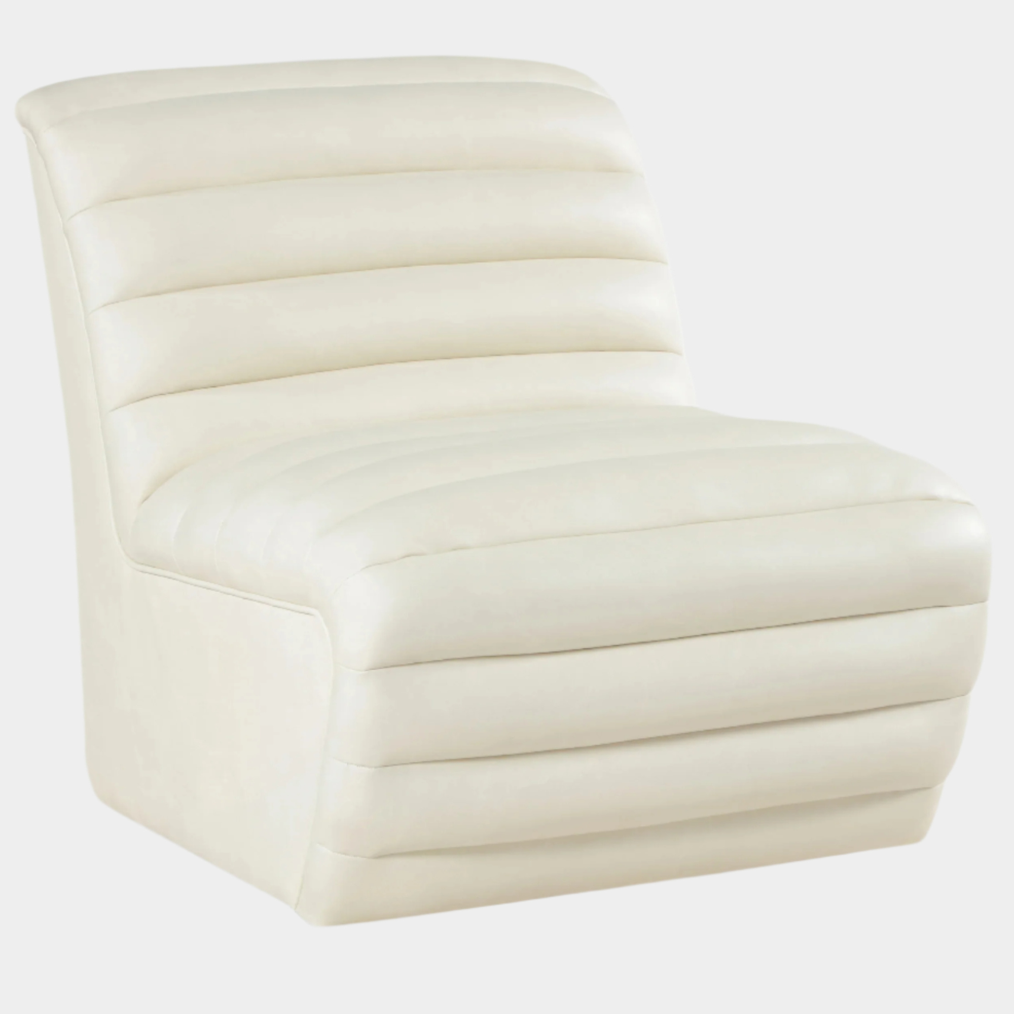 Vega Vegan Leather Upholstered Accent Chair
