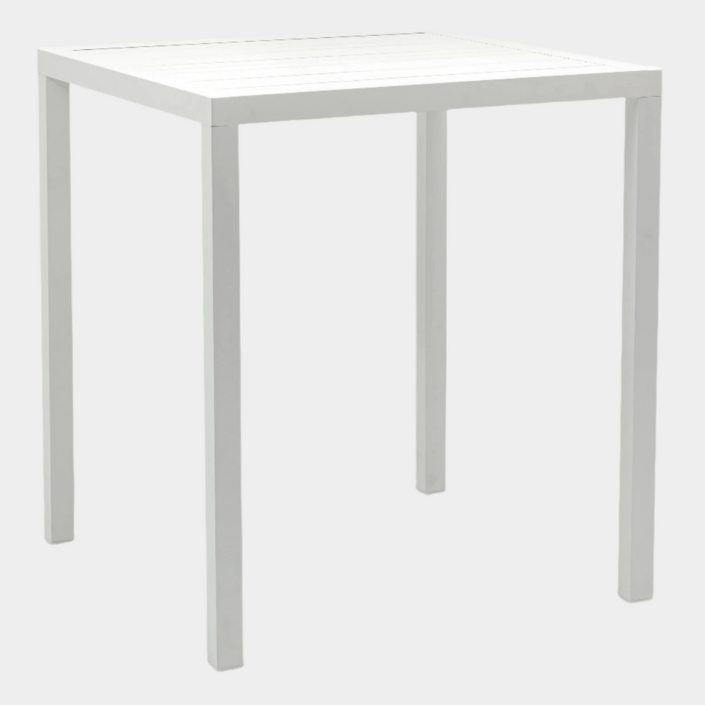 Maldives Aluminum Outdoor Patio Square Bar Table