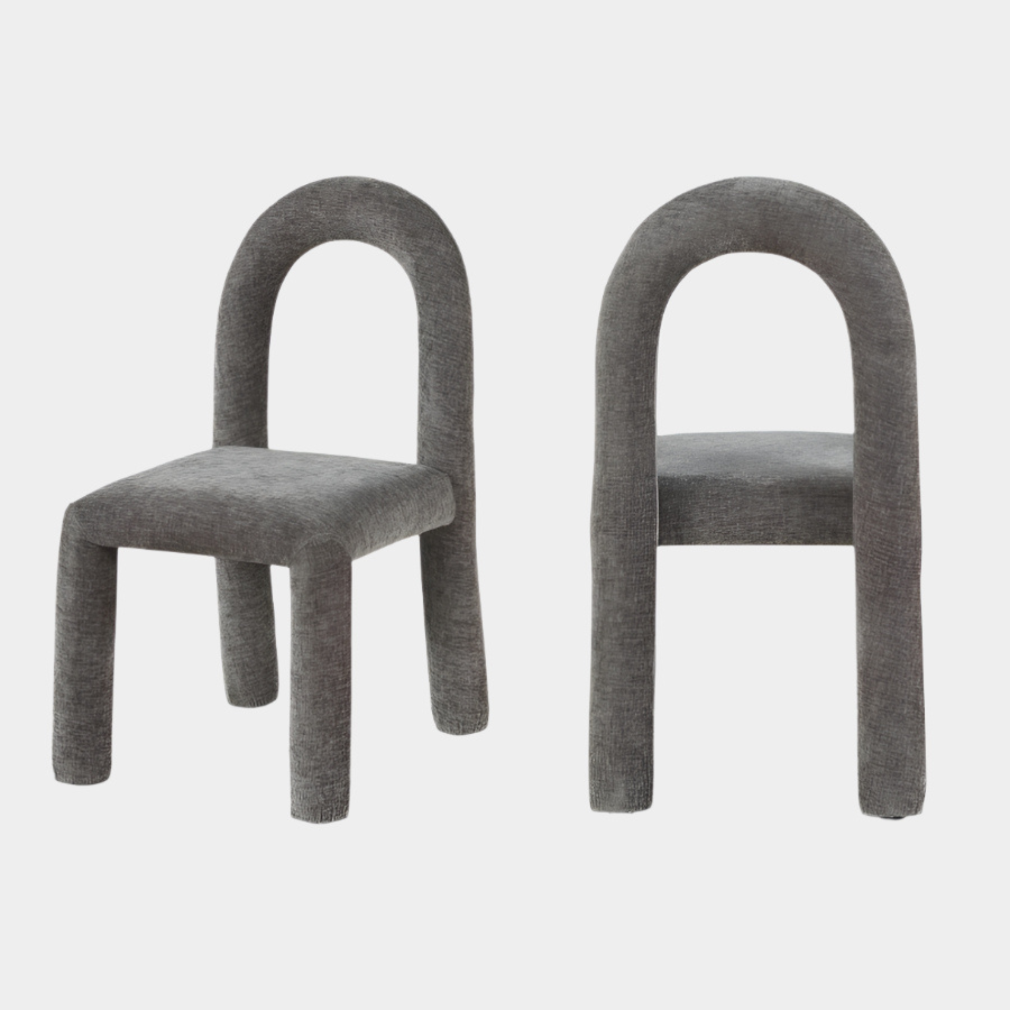 Amari Chenille Fabric Upholstered Dining Chair