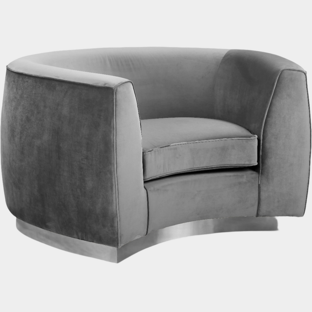 Julian Velvet Upholstered Chair