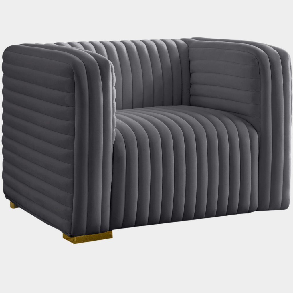 Ravish Velvet Upholstered Chair