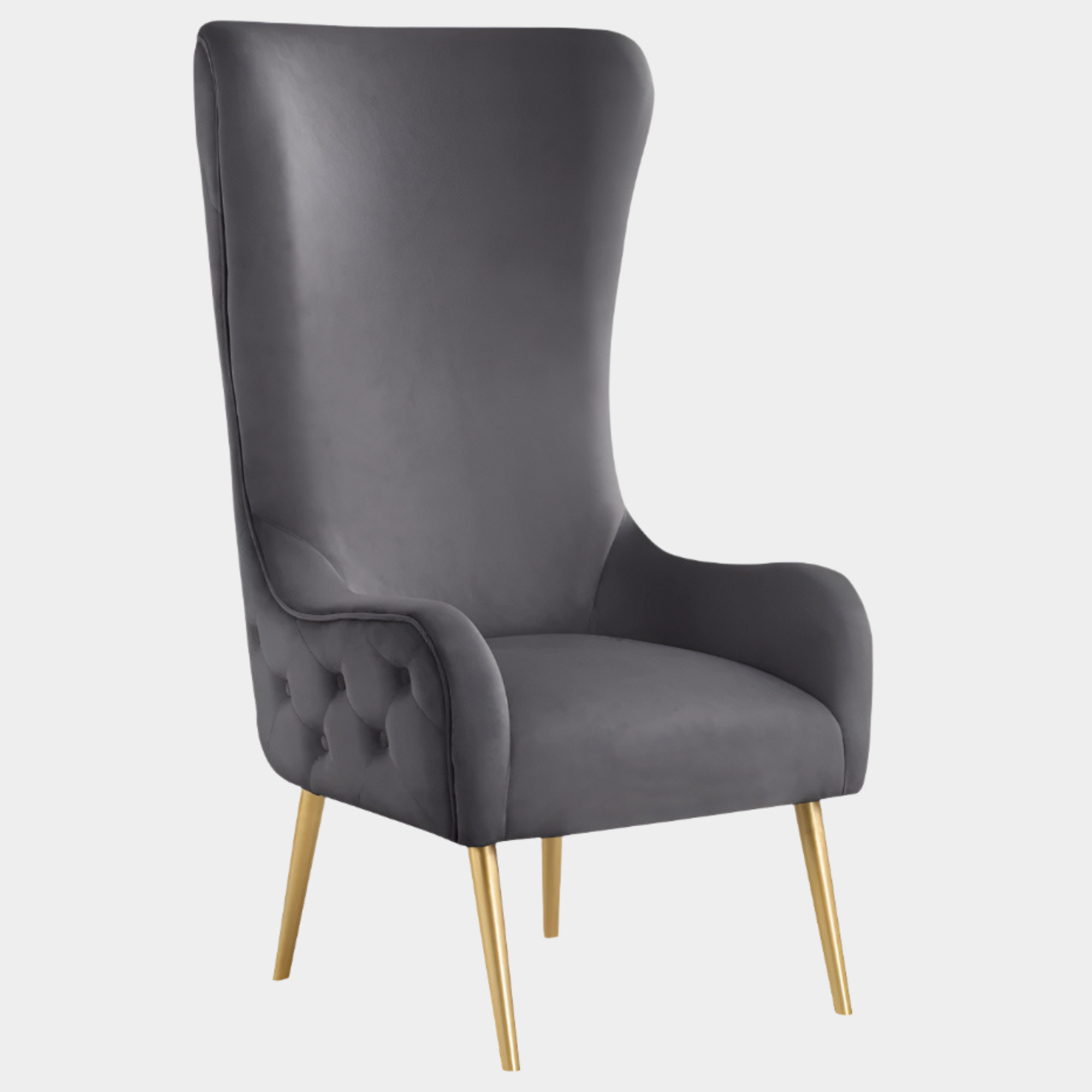 Alexander Velvet Upholstered Accent Chair