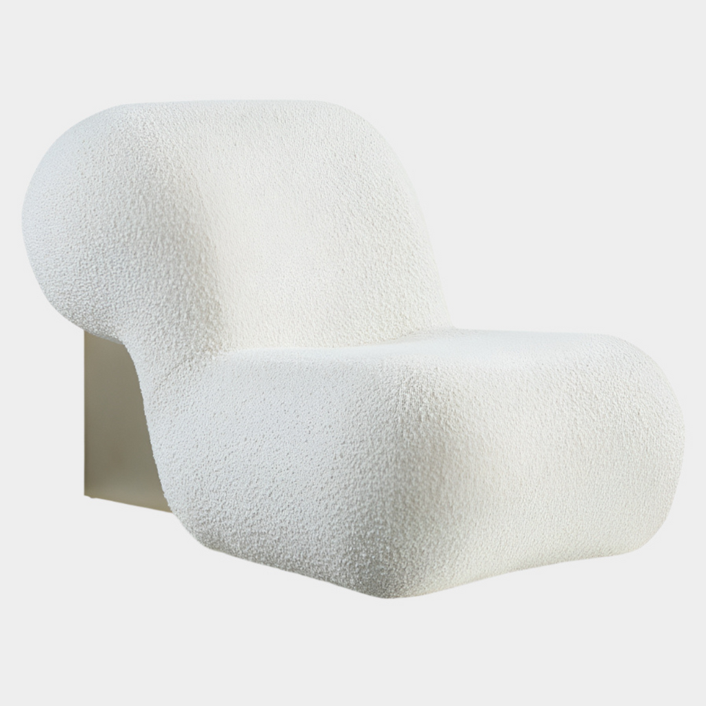 Quadra Boucle Fabric Upholstered Accent Chair