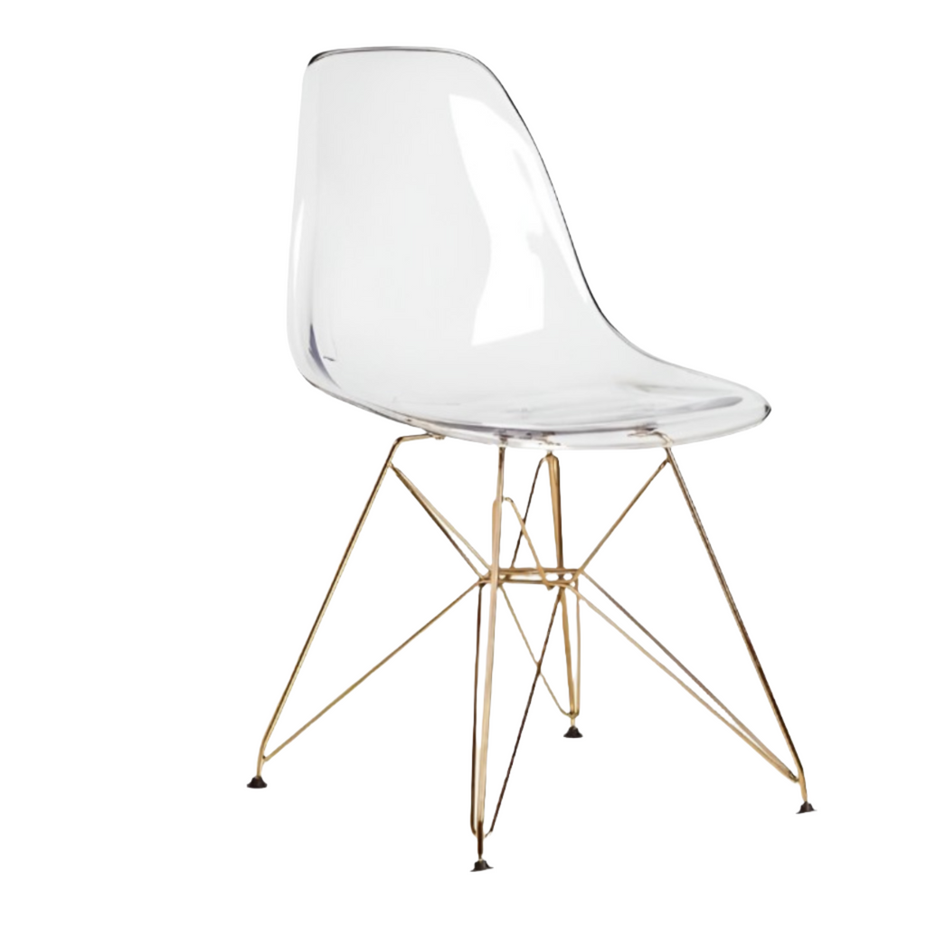 Eiffel Dining Chair (Acrylic Seat)