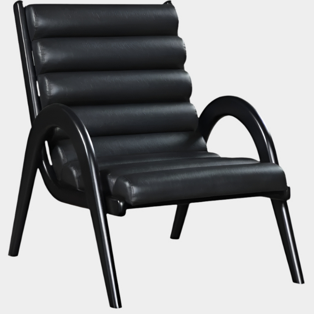 Randal Vegan Leather Upholstered Accent Chair