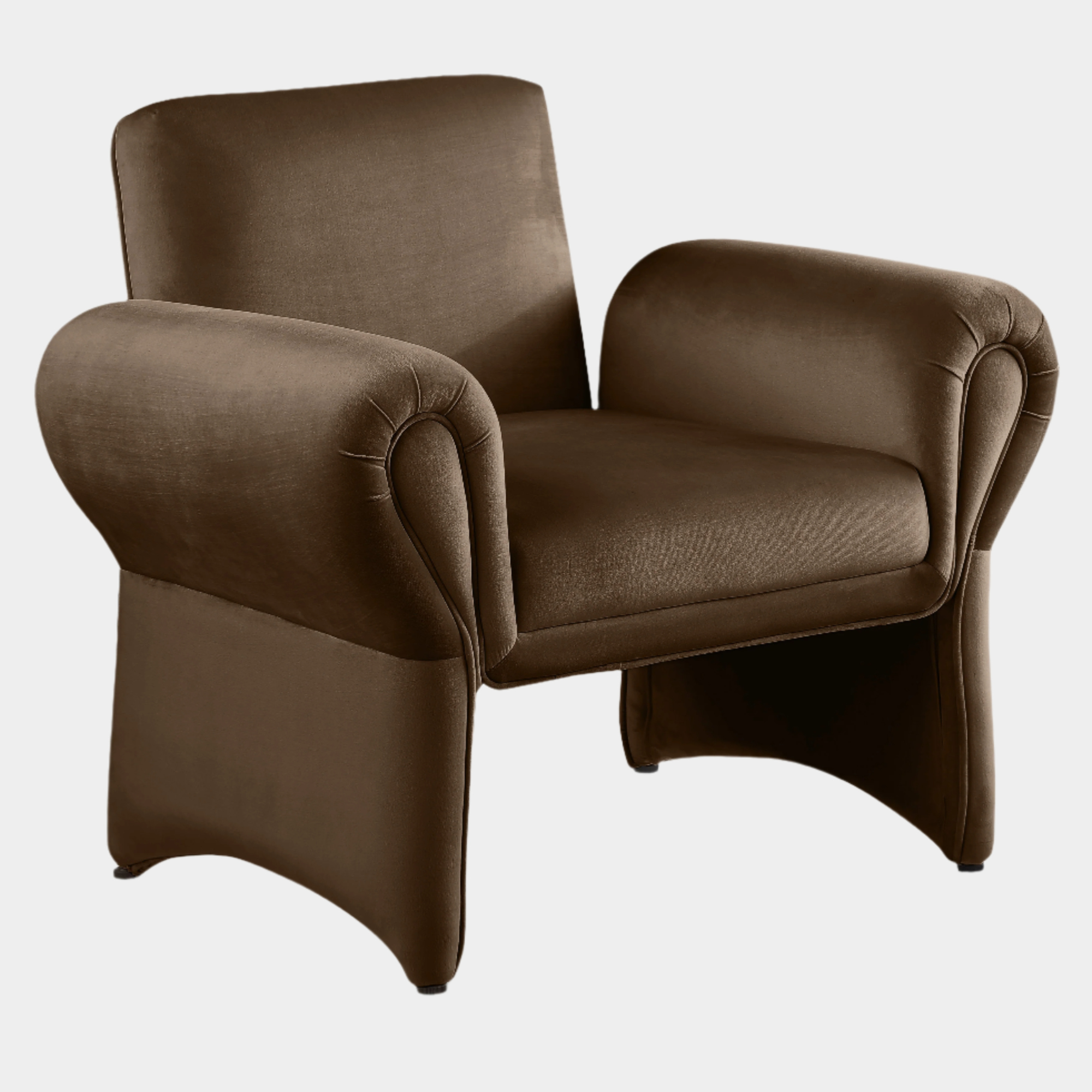 Fleurette Velvet Upholstered Accent Chair