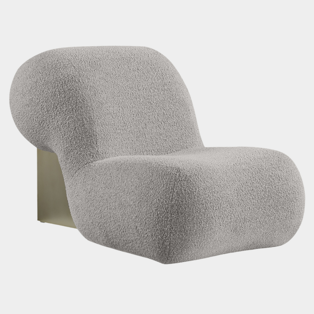 Quadra Boucle Fabric Upholstered Accent Chair