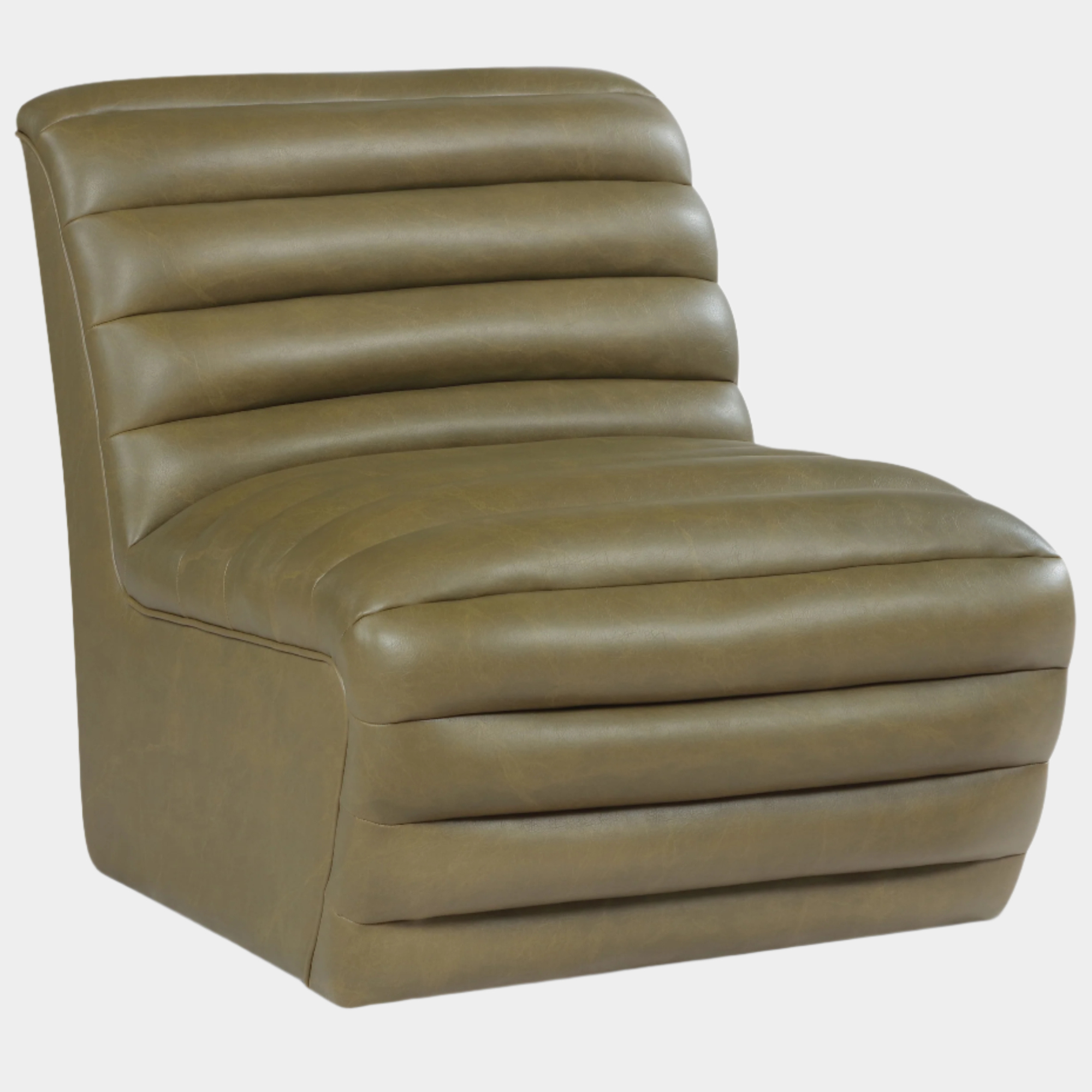 Vega Vegan Leather Upholstered Accent Chair