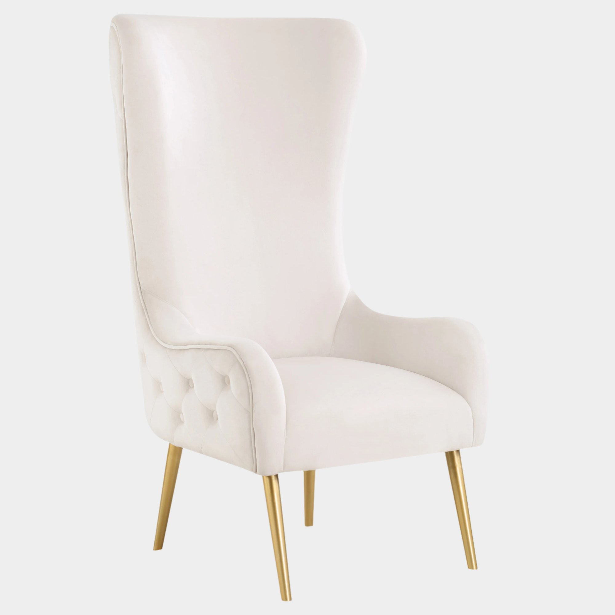 Alexander Velvet Upholstered Accent Chair