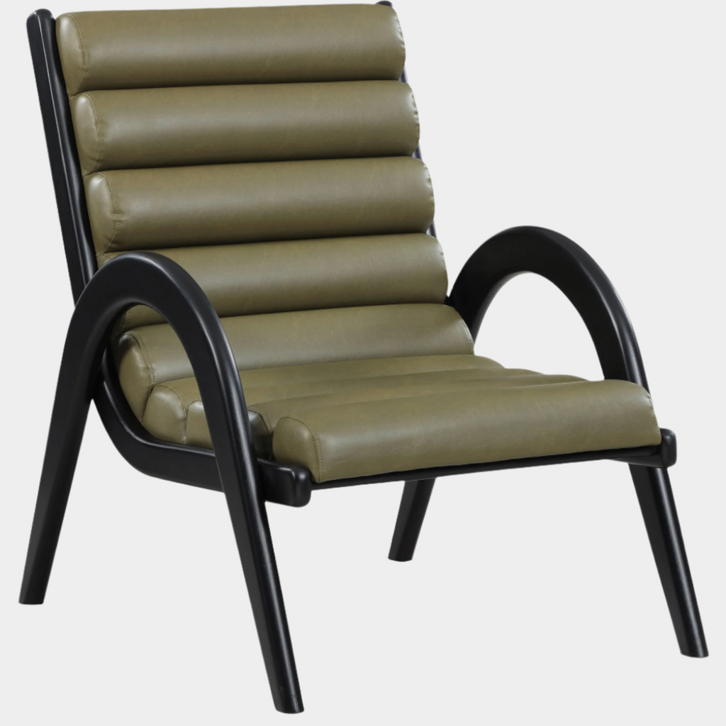 Randal Vegan Leather Upholstered Accent Chair