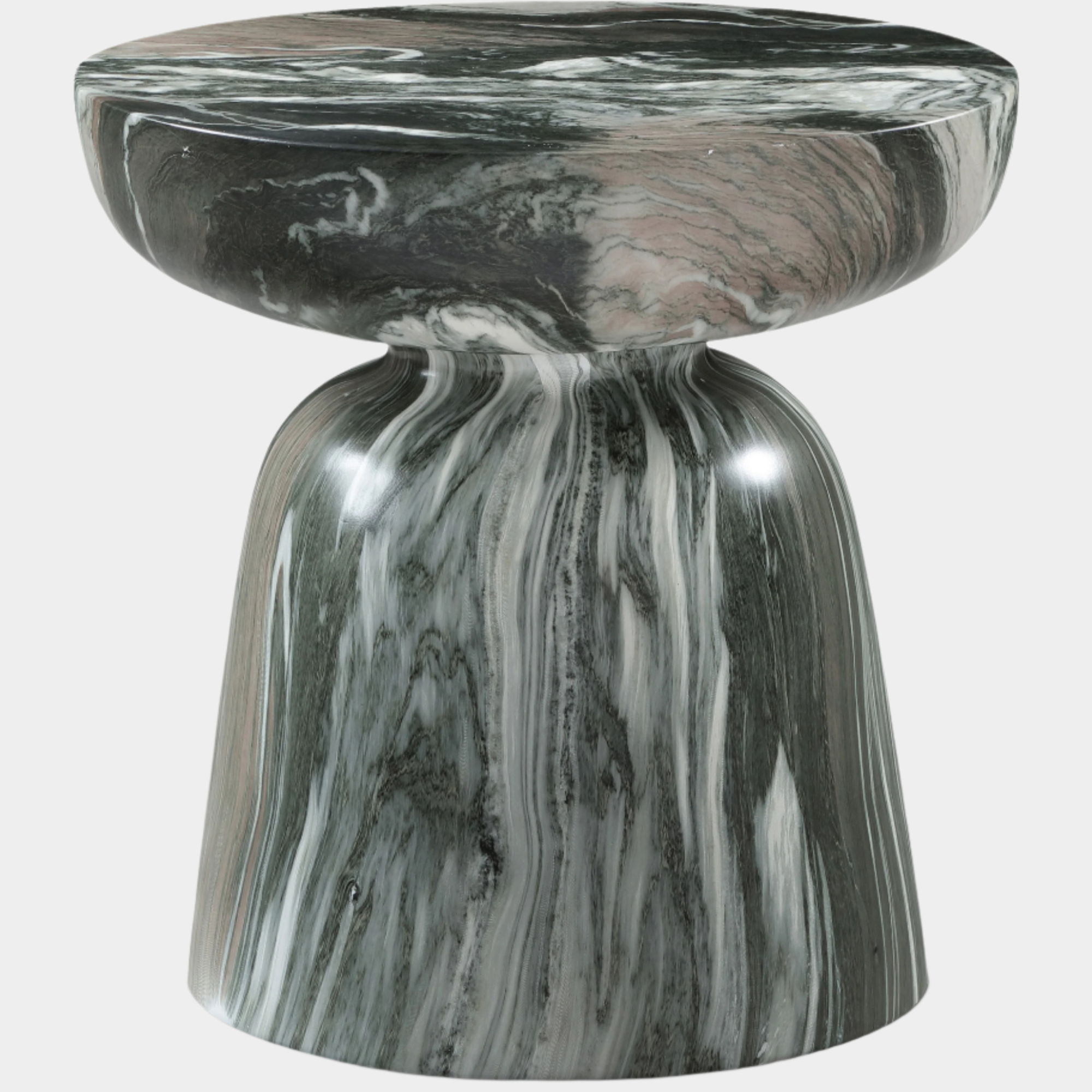 Avellino Marble Finish Indoor / Outdoor Concrete End Table