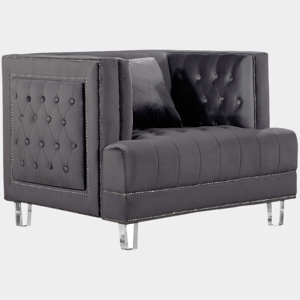 Lucas Velvet Upholstered Chair