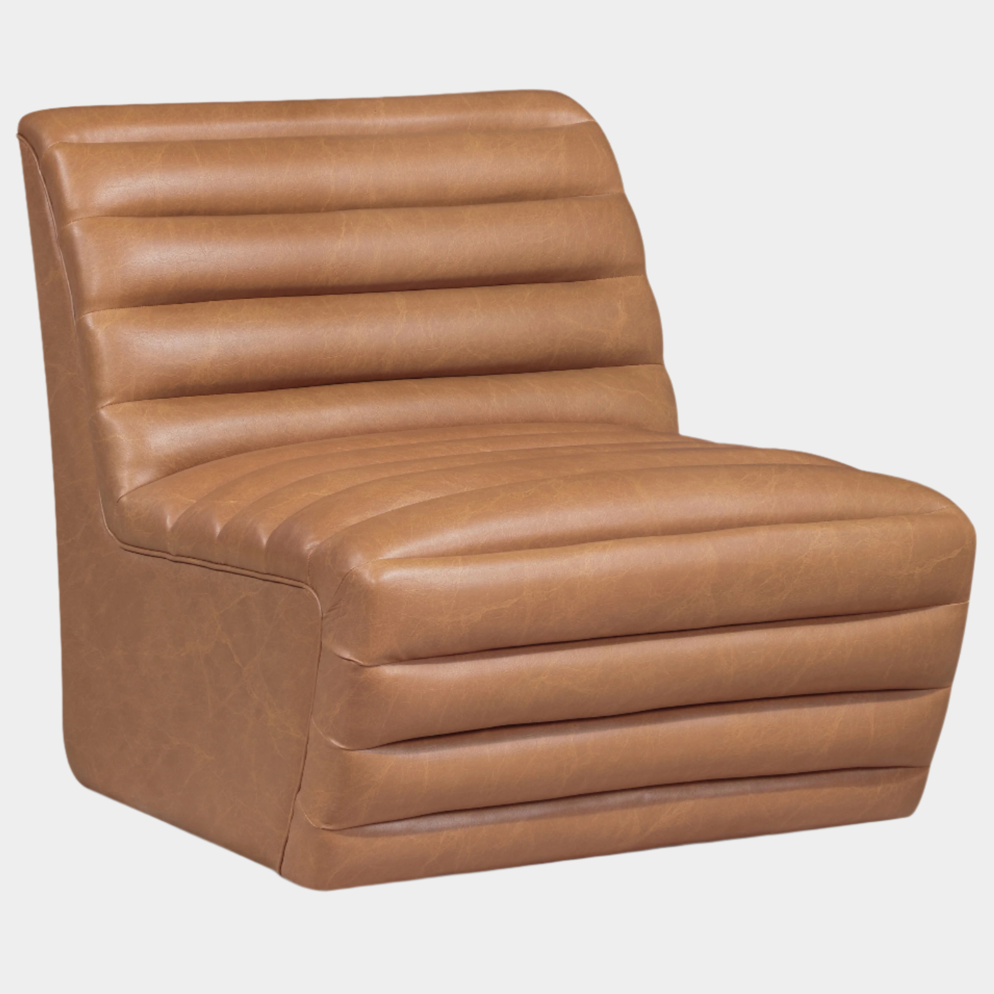 Vega Vegan Leather Upholstered Accent Chair