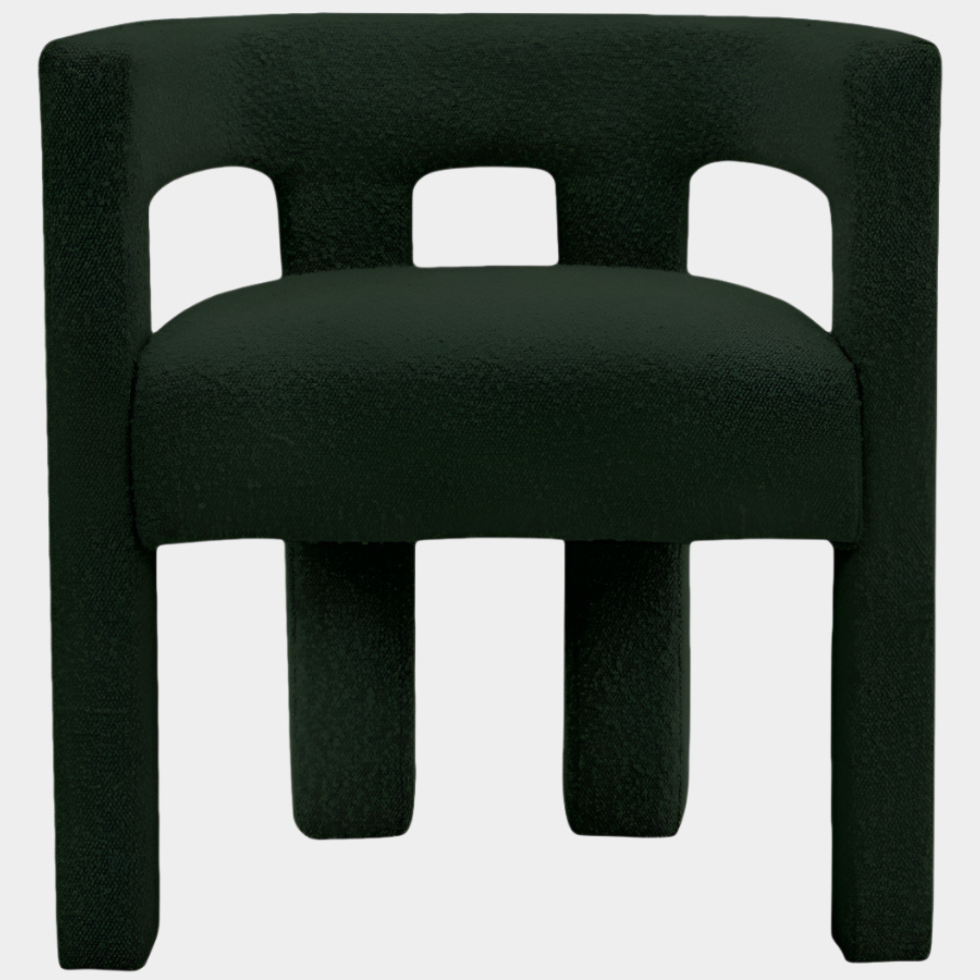 Athena Boucle Fabric Upholstered Accent | Dining Chair