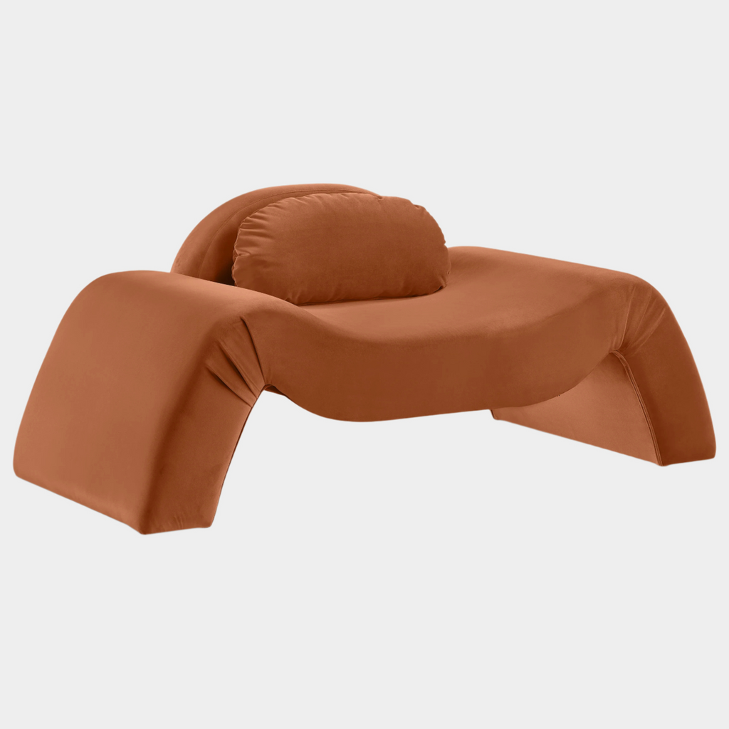 Austin Velvet Upholstered Accent Chair