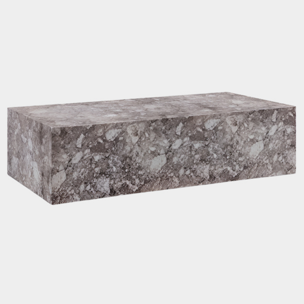 Piazza Marble Finish Indoor/Outdoor Concrete Coffee Table