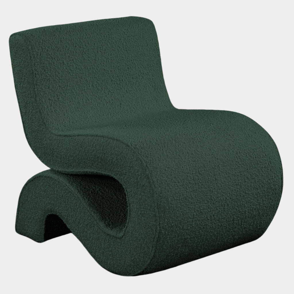 Desiree Boucle Fabric Upholstered Accent Chair