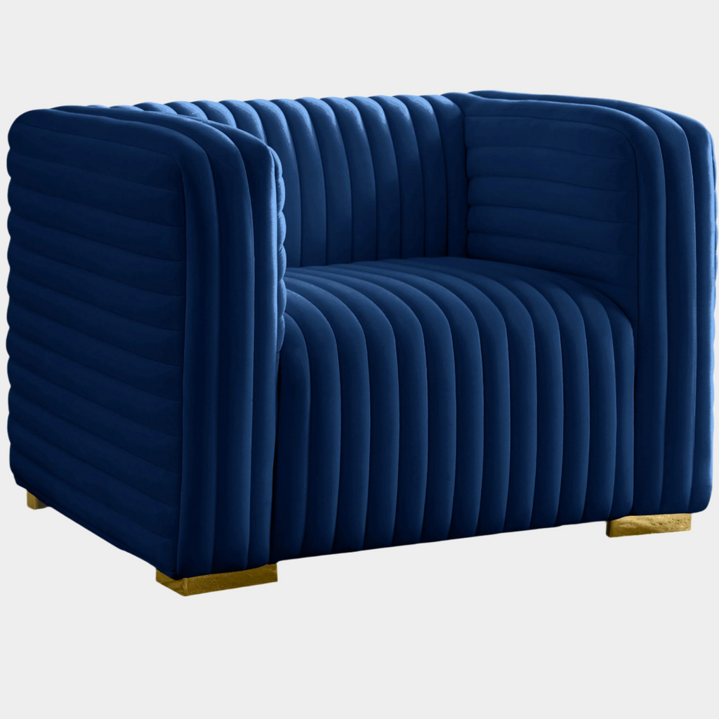 Ravish Velvet Upholstered Chair