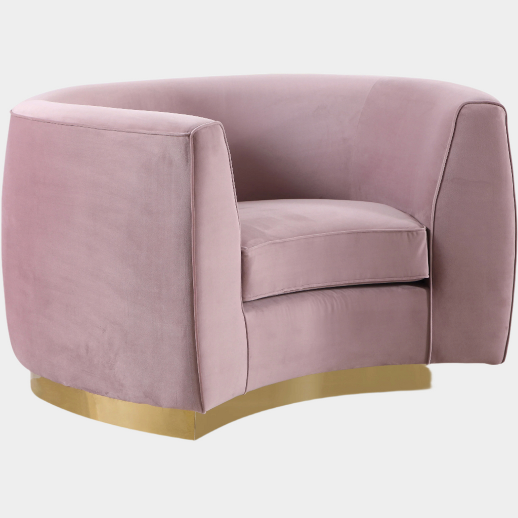 Julian Velvet Upholstered Chair