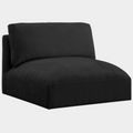Ease Fabric Upholstered Armless Modular Chair