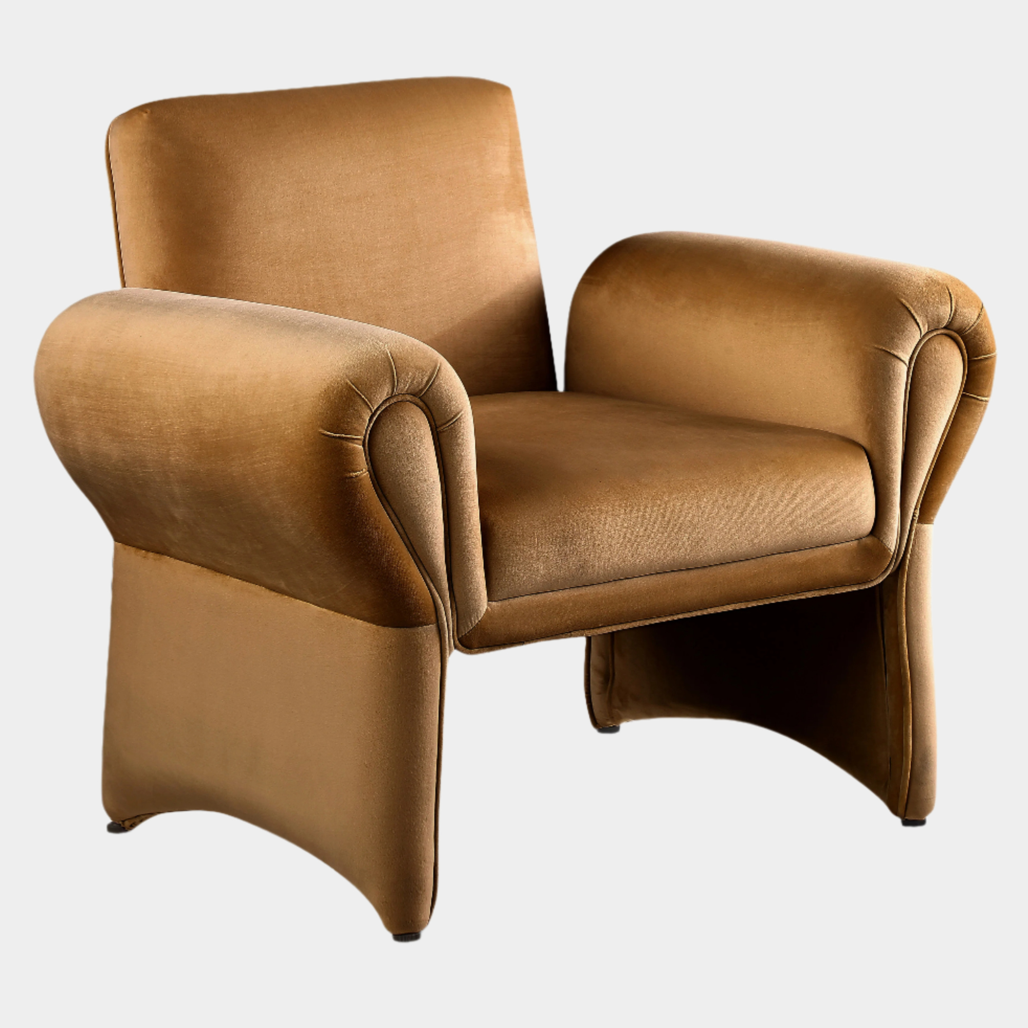 Fleurette Velvet Upholstered Accent Chair