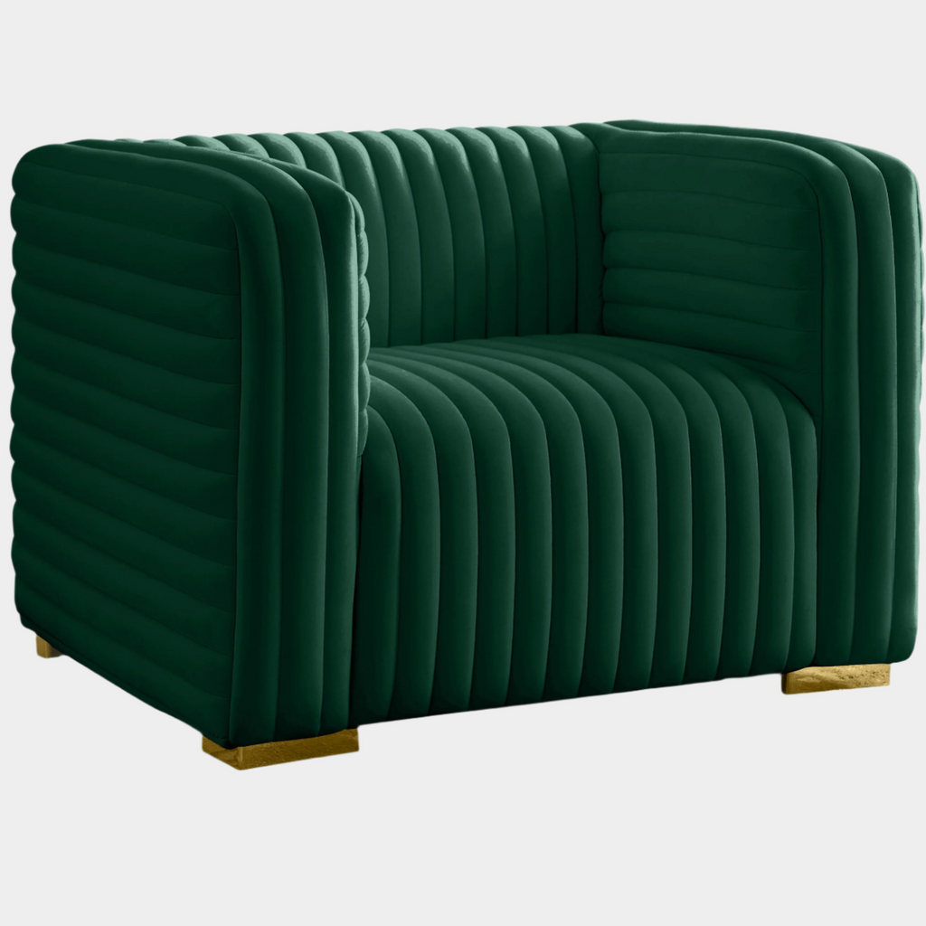 Ravish Velvet Upholstered Chair