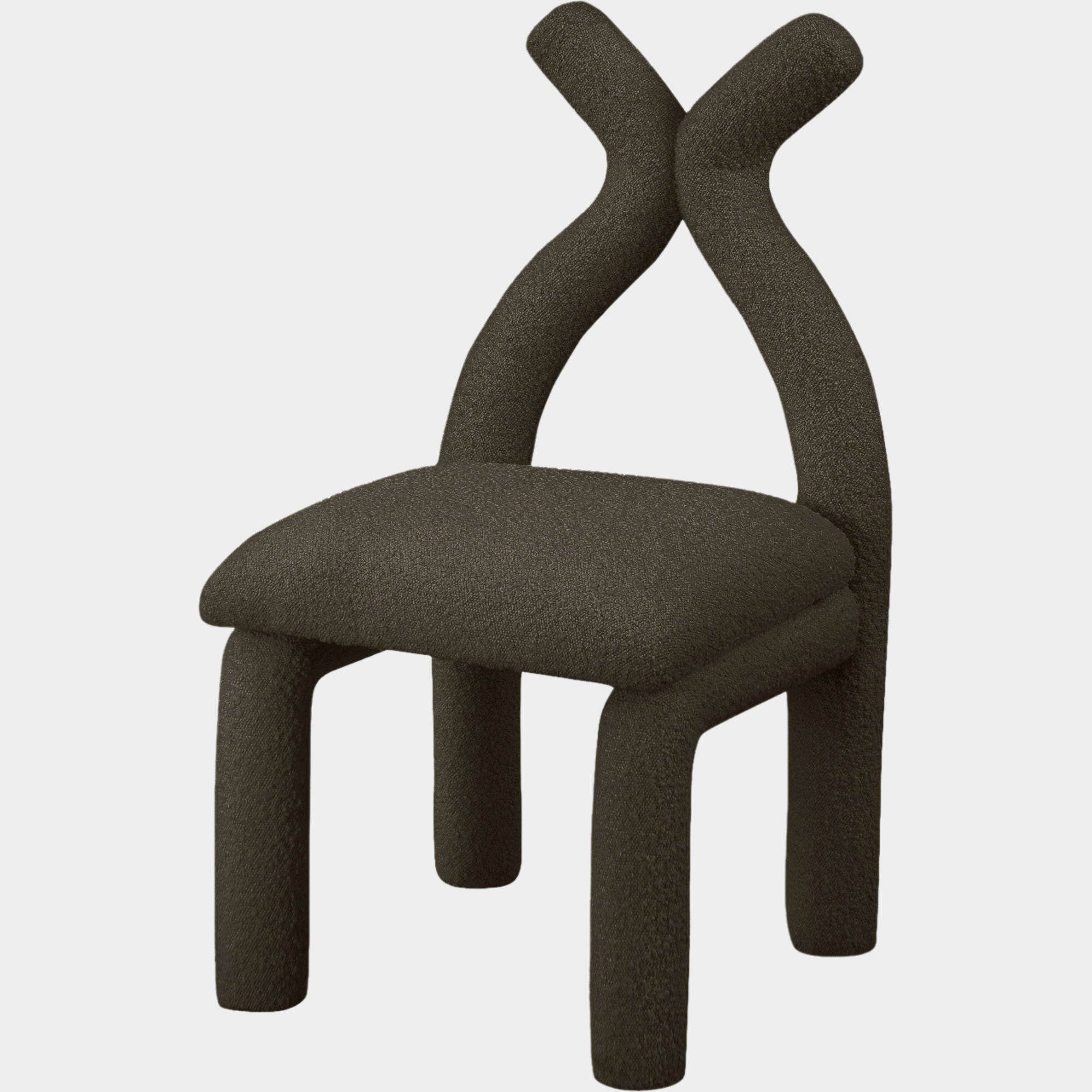 Xena Boucle Fabric Upholstered Accent Chair / Dining Chair