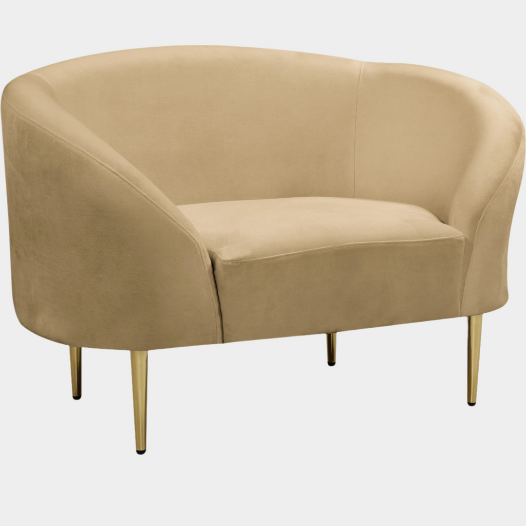 Ritz Velvet Upholstered Chair