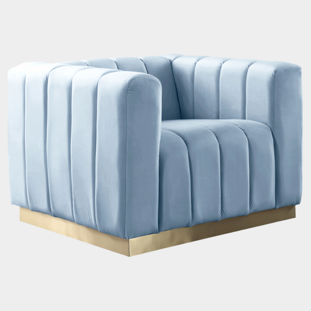 Marlon Velvet Upholstered Chair