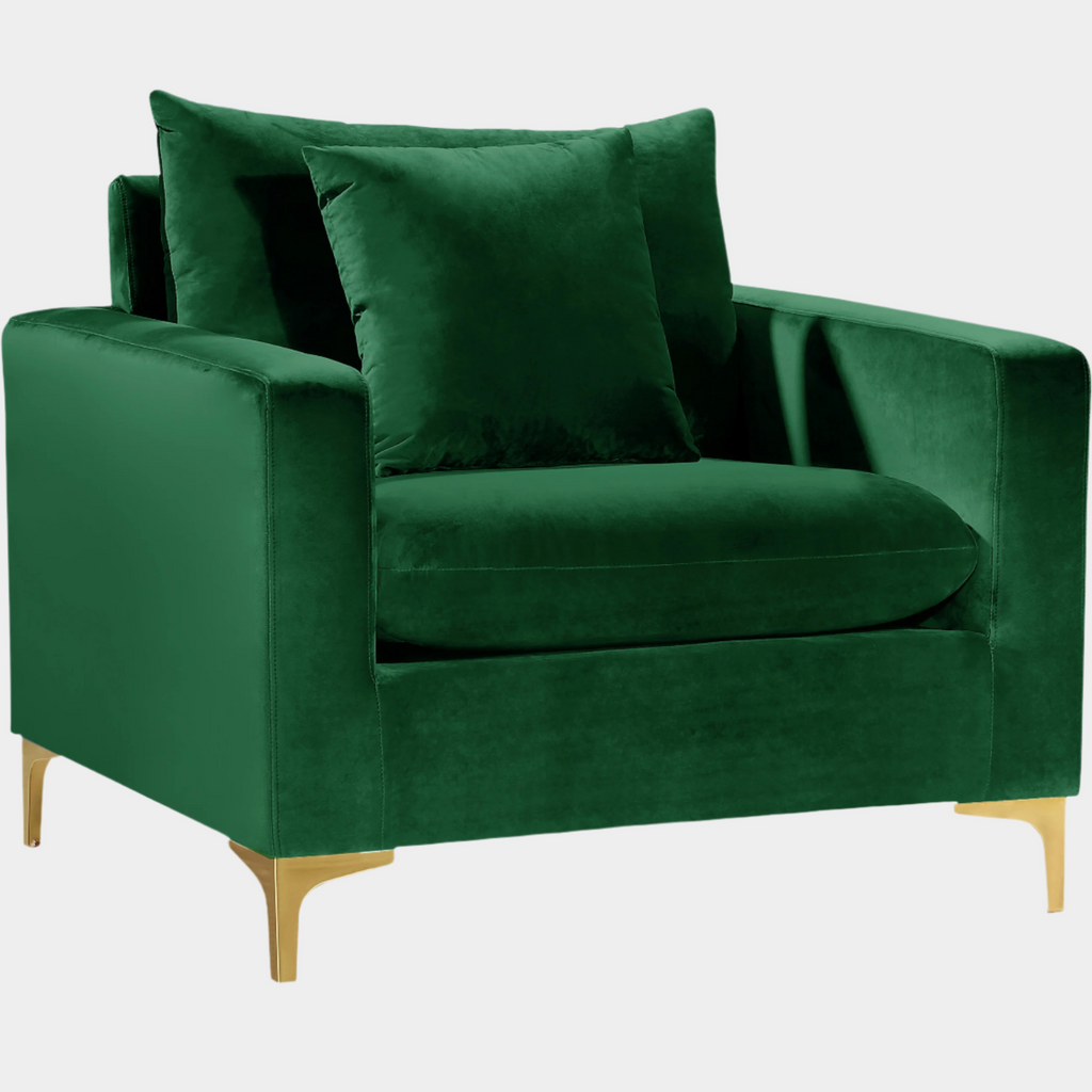 Naomi Velvet Upholstered Chair