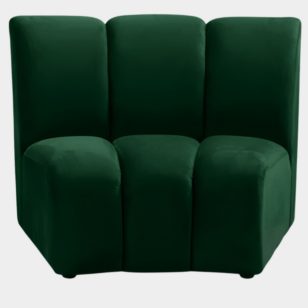 Infinity Velvet Upholstered Modular Chair