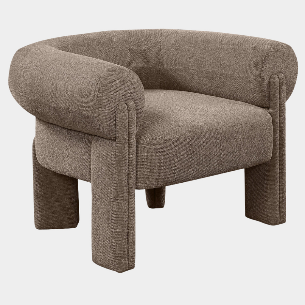 Stefano Fabric Upholstered Accent Chair