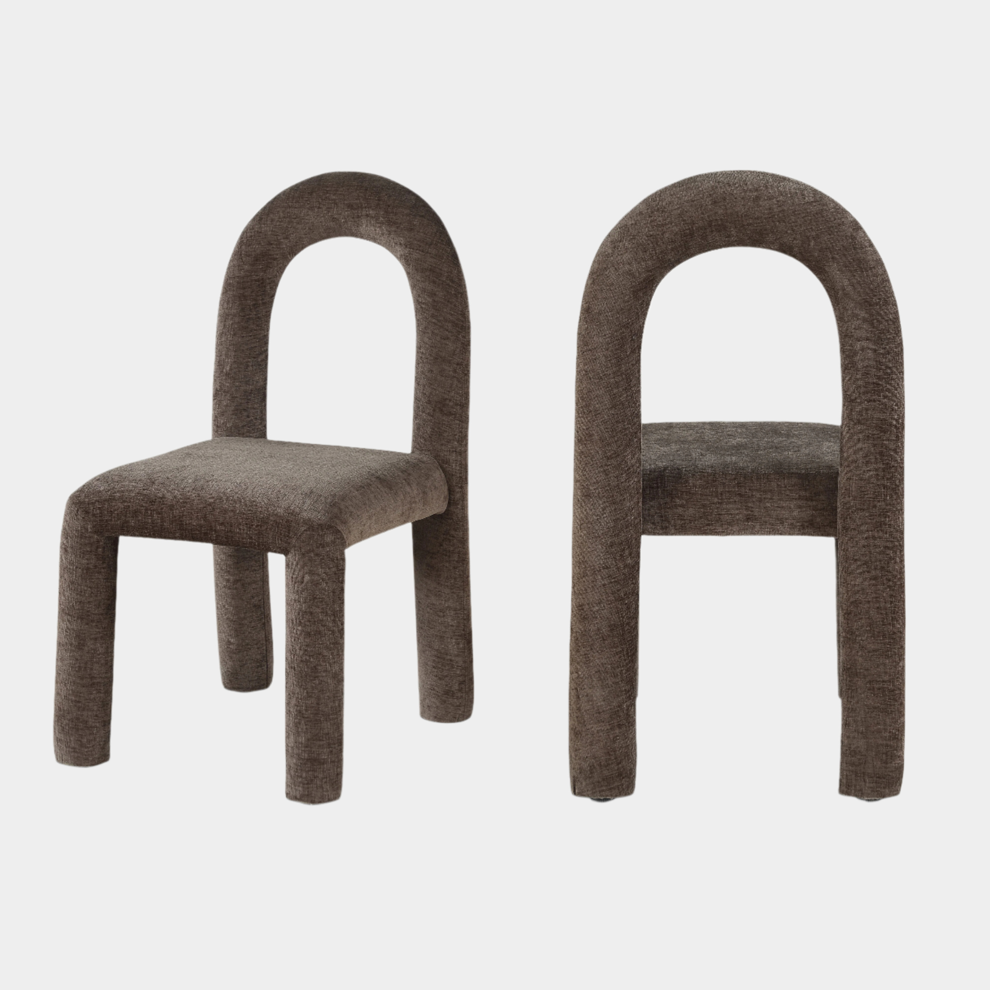 Amari Chenille Fabric Upholstered Dining Chair