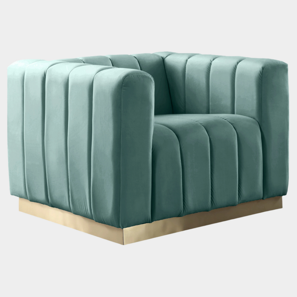Marlon Velvet Upholstered Chair