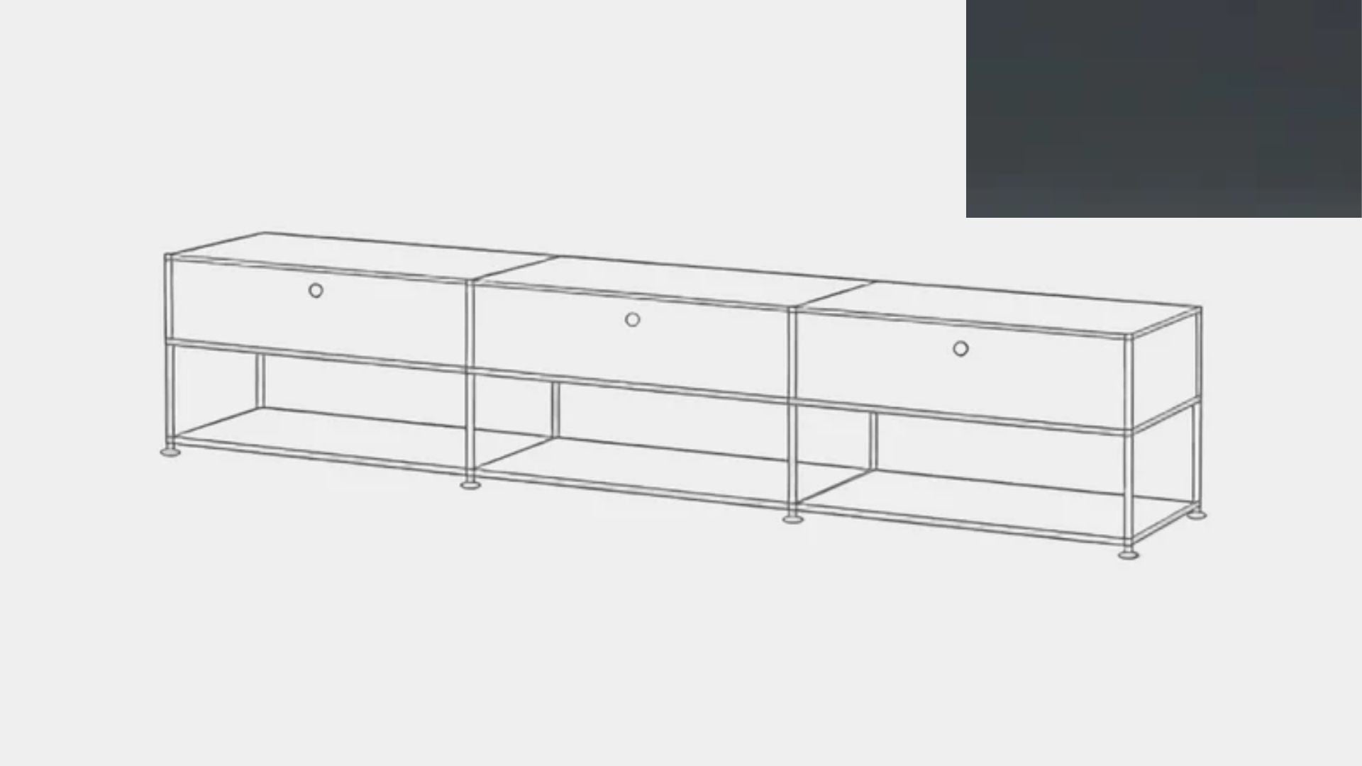 USM Haller Credenza